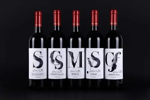 kissmiklos红酒品牌设计及红酒logo设计