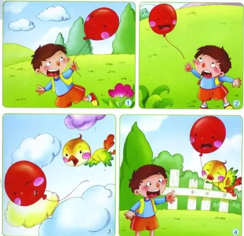 二(3)班孩子这学期第一次的看图写话佳作欣赏