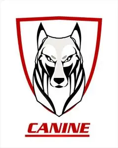 狼, 白狼和盾牌照片