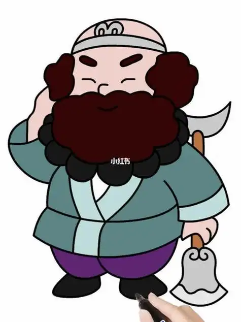 沙僧简笔画带颜色沙僧简笔画带颜色人物