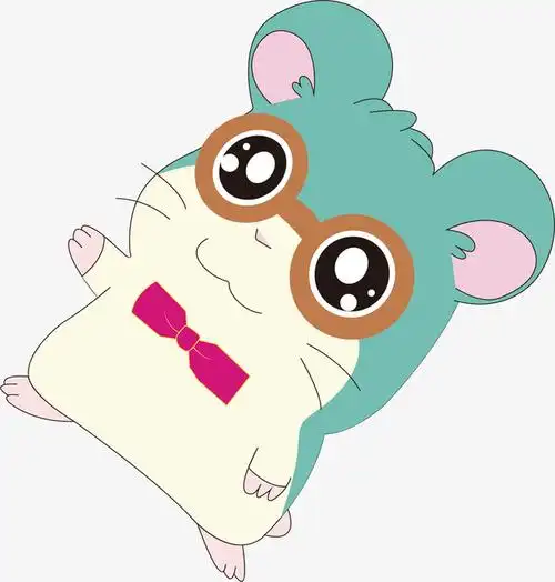 矢量图可爱的小老鼠