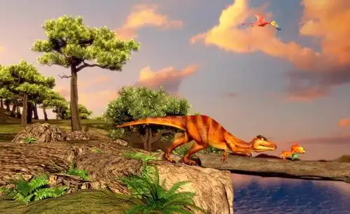 4d电影《侏罗纪大冒险》于自贡恐龙博物馆首映