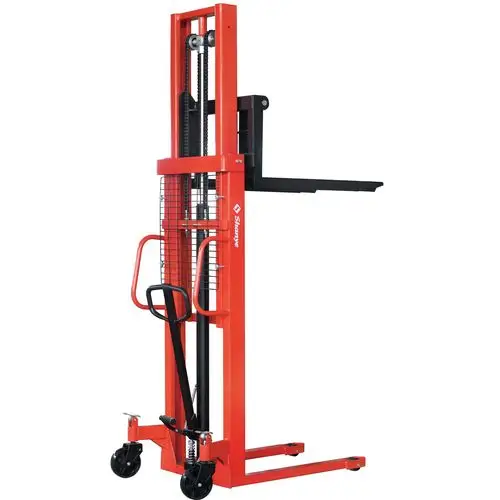 液压升降机 小型模具装卸手动推高叉车 载重400kg 厂家直销