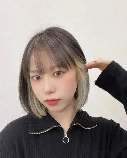 挂耳染短发,超短发,锁骨发~|刘海|中长发|染发_网易订阅