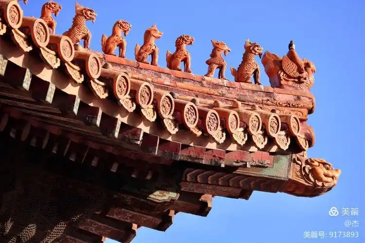 故宫檐角小兽