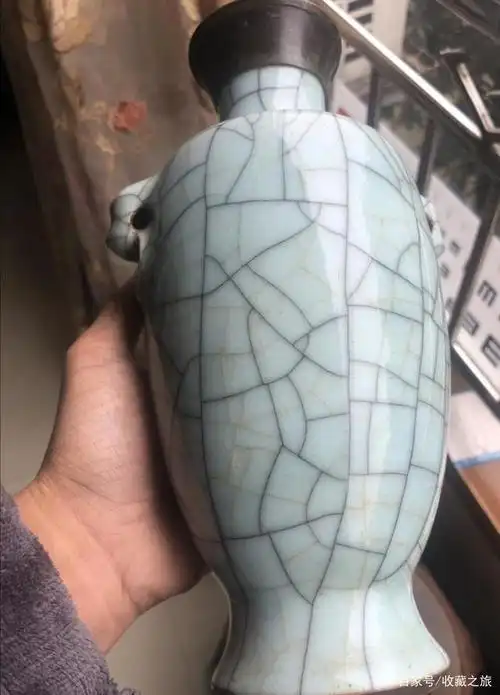 瓷器鉴赏:新老"开片"对比