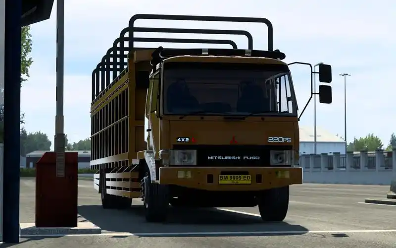 欧卡2mod:三菱扶桑运牛卡车 1.44x_单机游戏热门视频