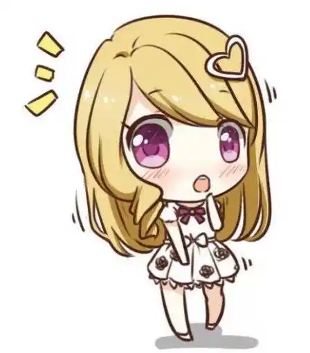 马克笔手绘|q版小可爱_素材