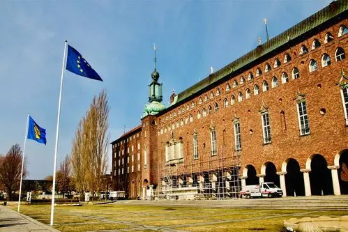 斯德哥尔摩市政厅,从1901年开始,瑞典国王亲自给诺贝尔奖获得者授奖