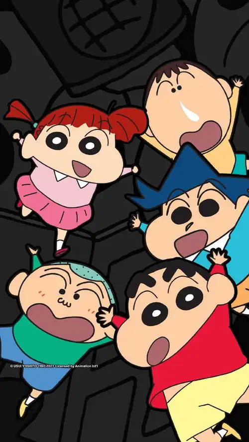 蜡笔小新动漫壁纸太可了!