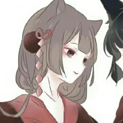 闺蜜头像一左一右配对动漫可爱超萌女生动漫高清微信头像图片