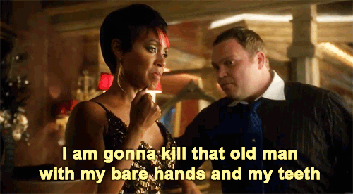 美女咬牙切齿握拳胖男人gif动图_动态图_表情包下载_soogif