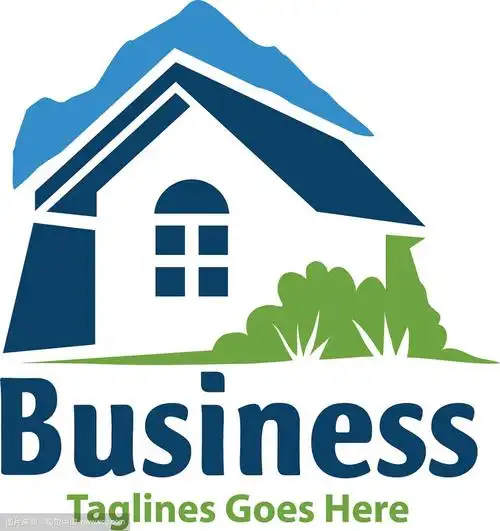 村庄的房子标志