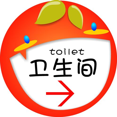 海报印制设计展板素材卫生间指示牌公共标识标志写真