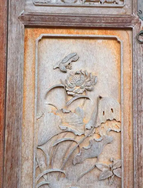 宏村古宅故事之南湖书院2徽州人的荷蟹木雕