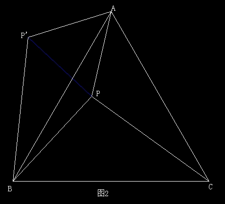 点p是正三角形abc的一点