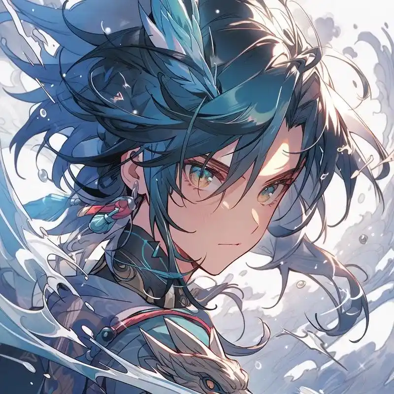 原神枫丹 #魈 #万叶 #原神头像 #唯美头像 - 抖音