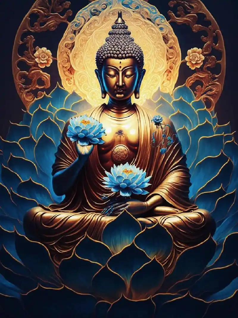 佛光普照 国泰民安,山河无恙,幸福安康