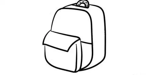 立体彩色书包简笔画怎么画 简单漂亮书包简笔画步骤画法