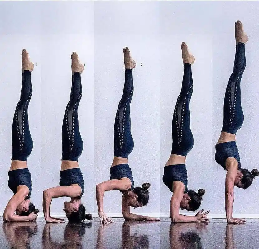 这样练,瑜伽手倒立并不难!