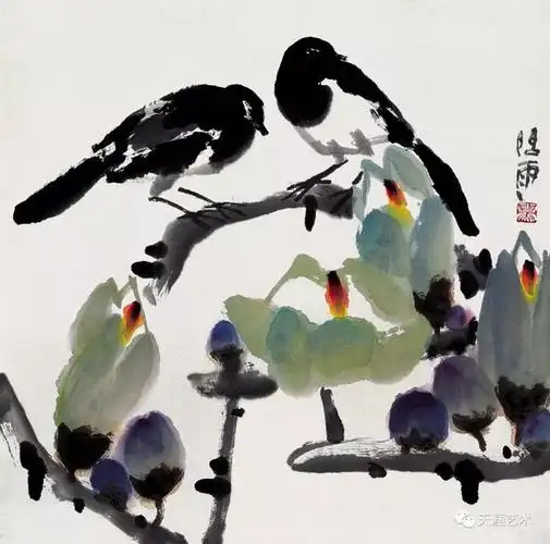 当代中国画名家问雨花鸟天涯艺术1112期