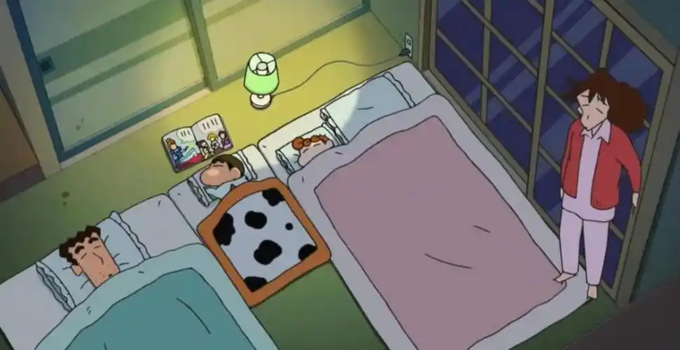 蜡笔小新野原家的晚安心语