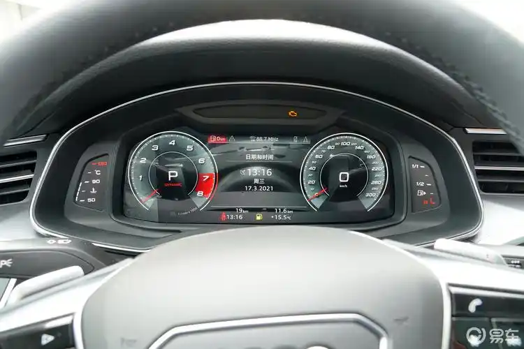 【奥迪a72021款40 tfsi 豪华型仪表盘汽车图片-汽车图片大全】-易车