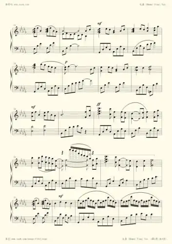 钢琴谱 - 《大鱼》- 大鱼海棠印象曲