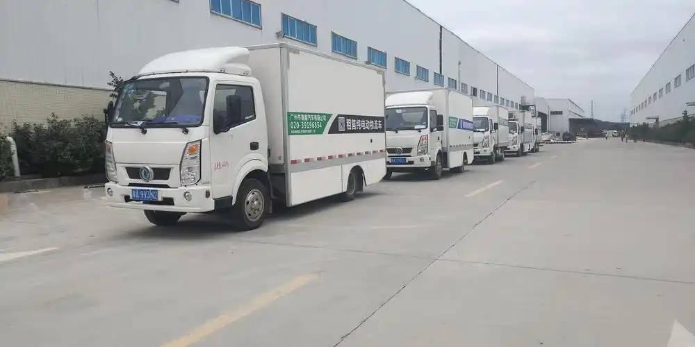 骥鑫物流部启动绿色配送项目提供新能源物流车线路运营服务新模式