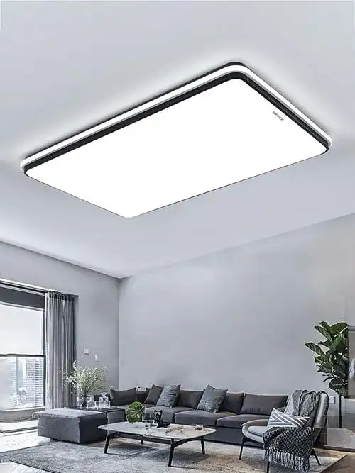 欧普照明吸顶灯超薄长方形客厅灯2021新款卧室灯led全屋套餐灯具