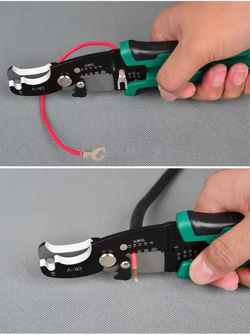 多功能剥线钳器电缆剪刀剪压线拨线钳剥皮扒皮钳子拔线刀电工工具