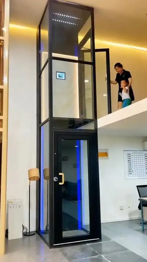 直角开门小电梯