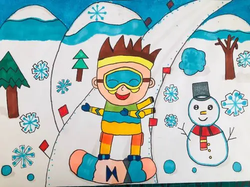 包头市第一实验小学南海分校———秋天"悄悄画"三年级作品投票