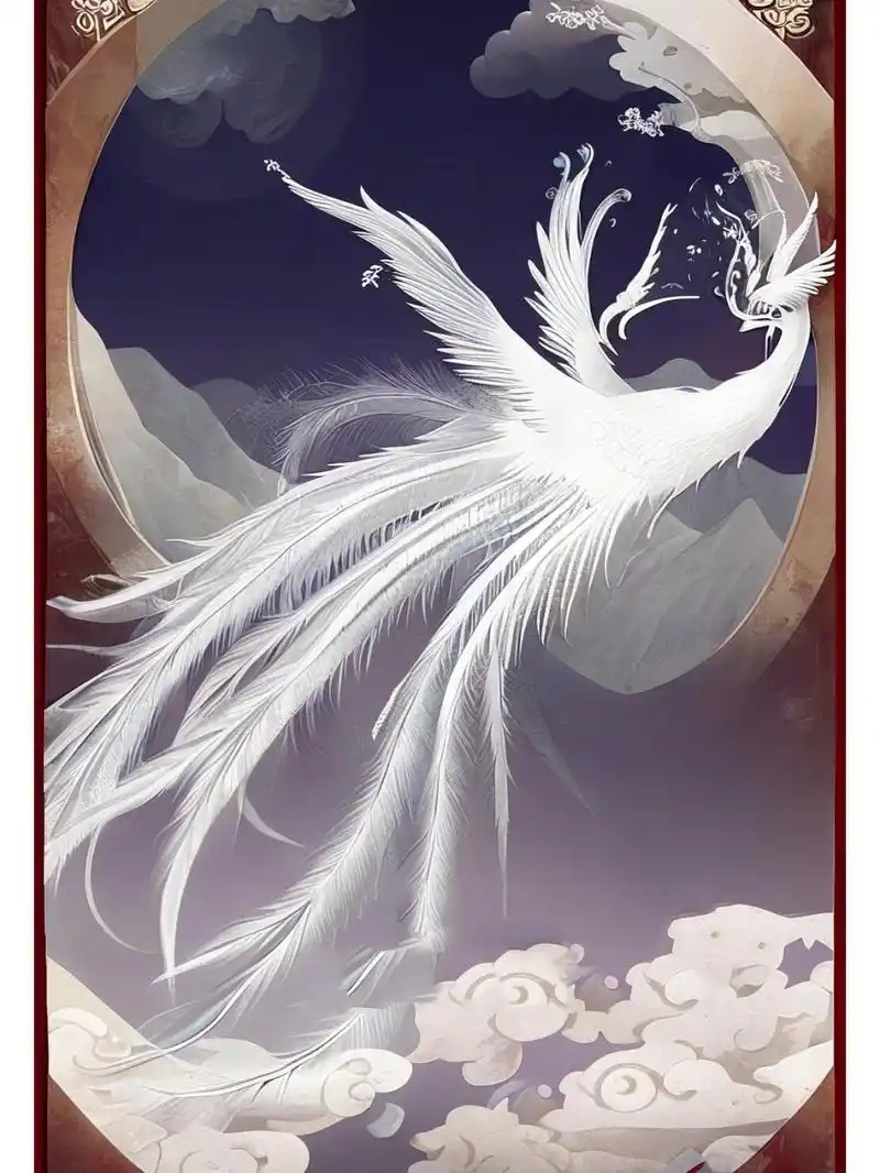 原创白凤凰神鸟|数字藏品nft台子🉑授权 昨天发了一组五颜六色的凤