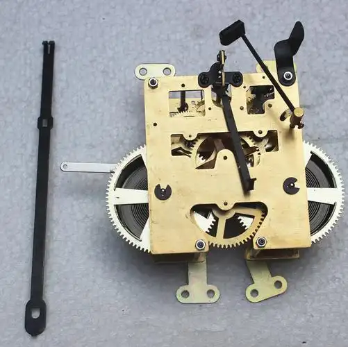 机械挂钟老式上发条老式钟表机芯挂钟配件机械钟维修发条式钟表机芯走