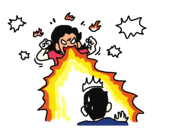 孩子们听到了,我很自责经常控制不了自己的情绪,把火统统发泄到老公