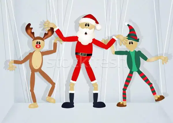 增加至灯箱  下载广告图样 商业照片 #6290060christmas puppets 由