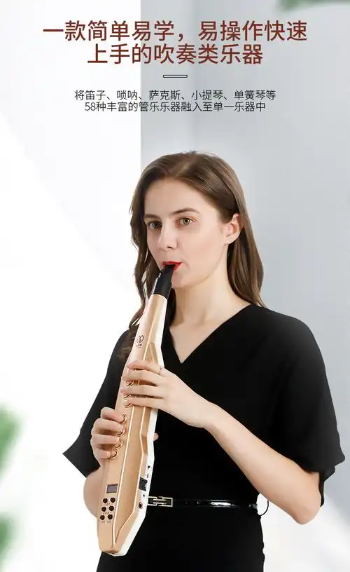 卡西雅kxy电吹管卡西亚100国产电吹管乐器大全初学者电子吹奏乐器hl