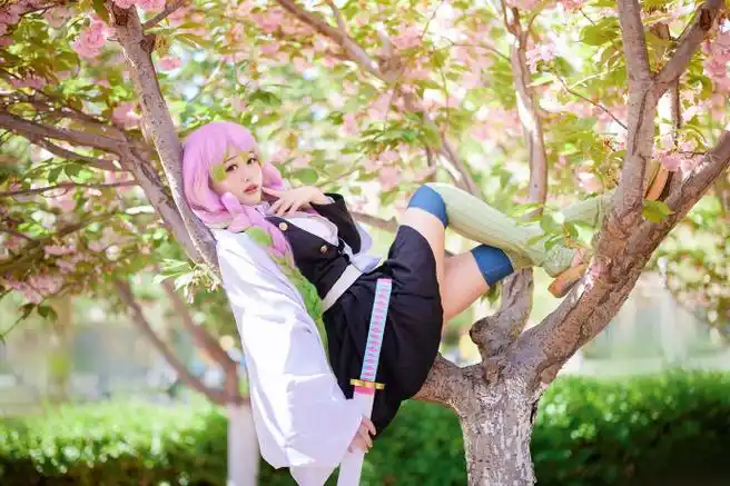 二次元cos大赏##鬼灭之刃cos##恋柱