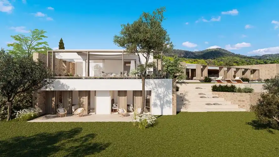 18个建筑大师,在一座岛上设计了50栋私人别墅,耗资28亿,原来融入自然