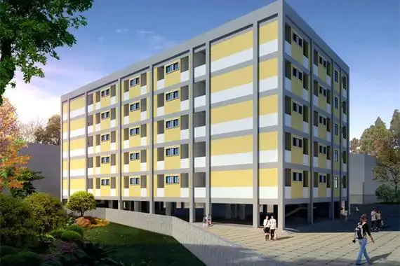 学生宿舍楼项目效果图.中交一公局四公司供图