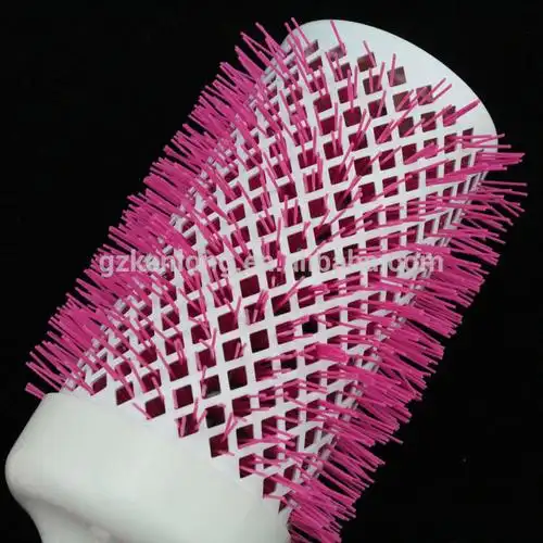 2015 professional factory hot sale hard plastic hair brush