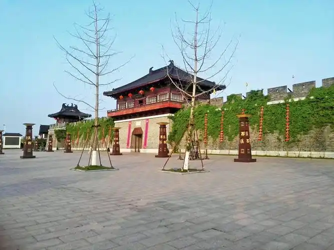 东台西溪古镇一一董永七仙女文化园