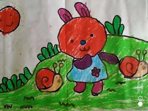【童心绘童画】宿城区肖桥幼儿园中二班张梓萱绘画作品集