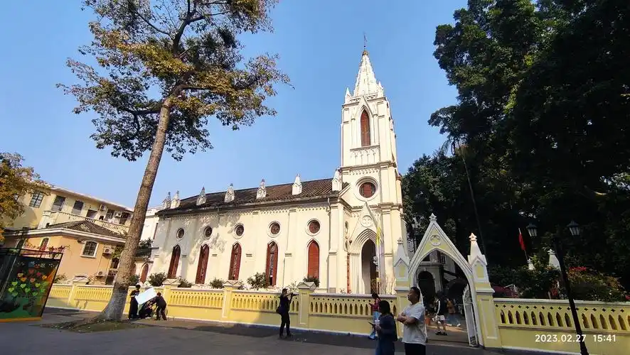 沙面岛上的两座教堂7615