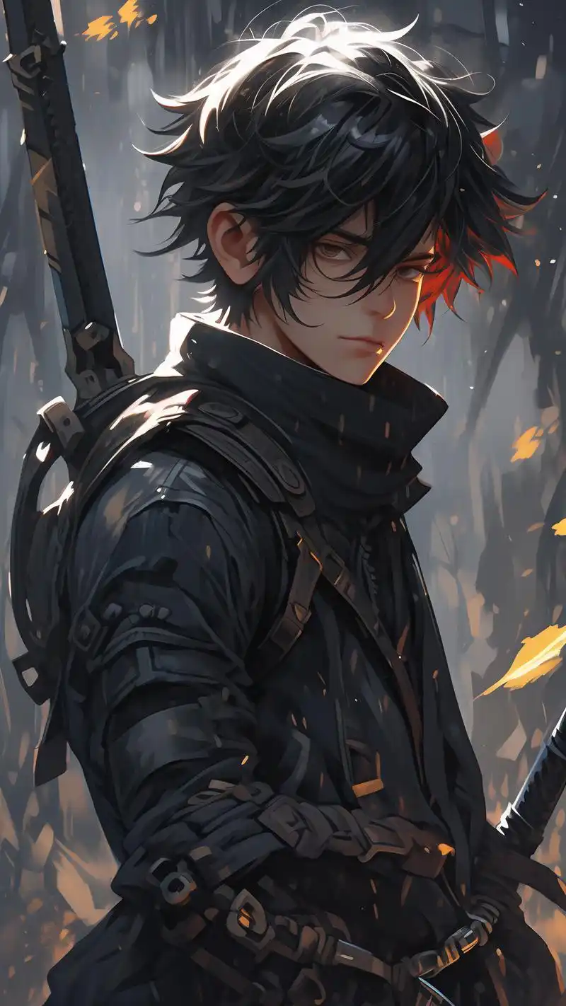 😎动漫冷酷帅气男生壁纸,秒变潮人🌪️ 动漫迷们注意啦📢!