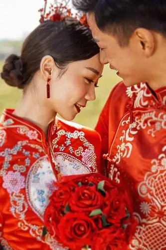 你们喜欢的中式婚纱照来喽!