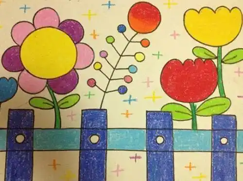 唯美花的画画作品 8月最新美丽的花绘画作品