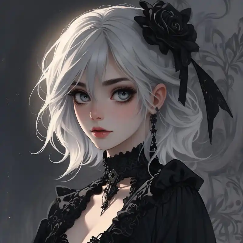 94黑暗系女生头像精选94