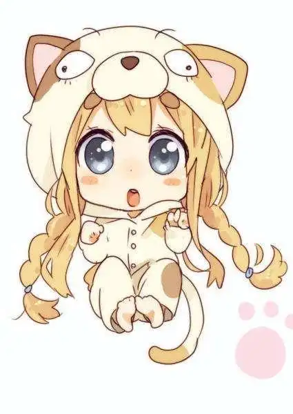 超萌q版萌图女生 可爱,可爱q版萌卡通人物女-图片大观-奇异网